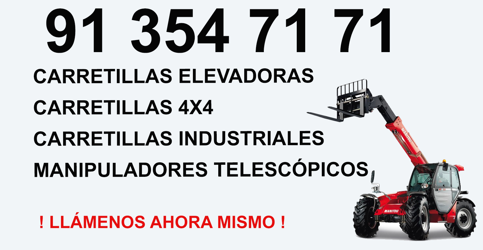 Maquina Carretillas Elevadoras alquiler Móstoles